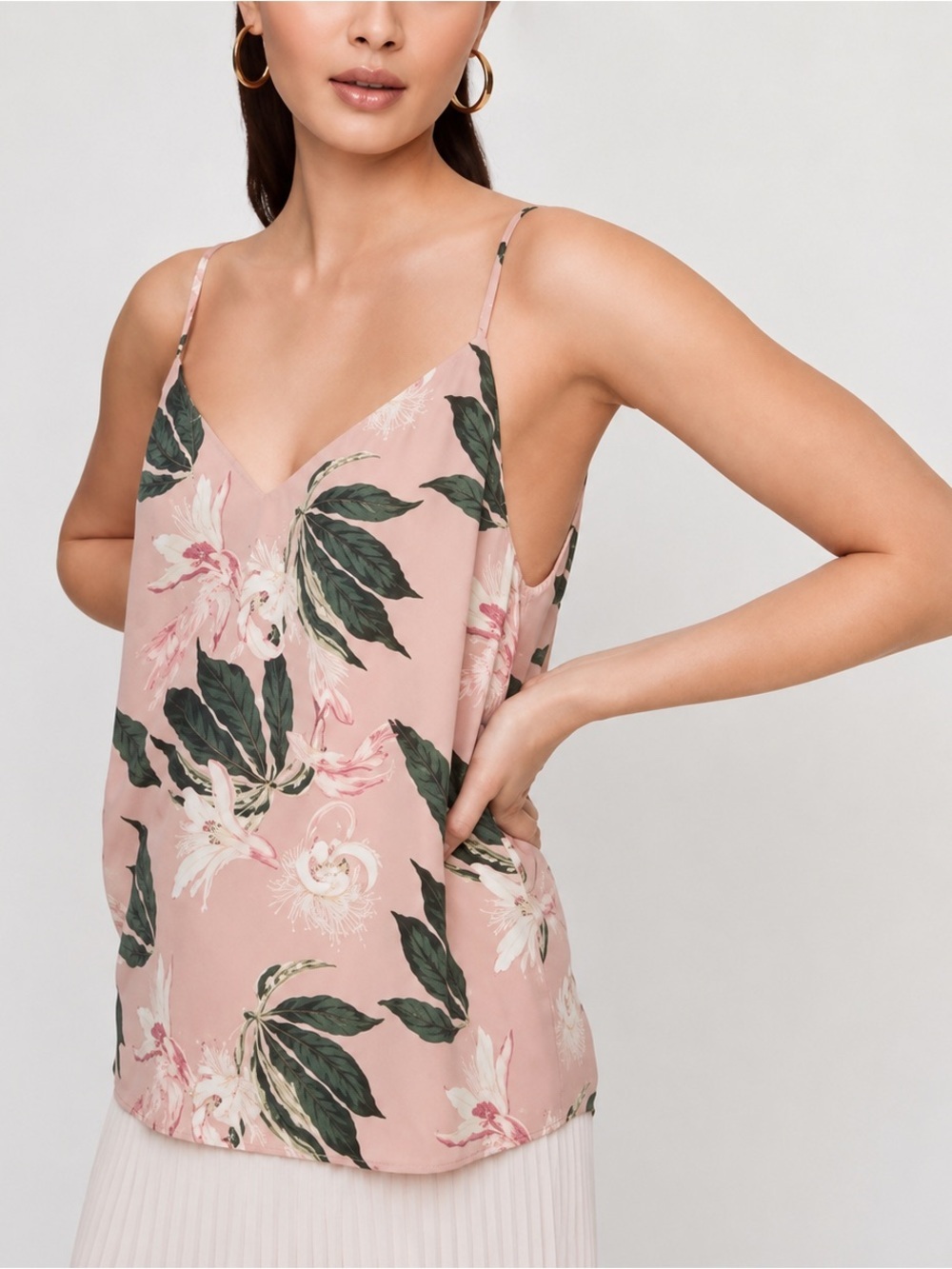 NWT Babaton Everly Floral Cami Tank | Aritzia | Size M